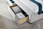 Newton Grey Velvet 4 Drawer Storage Bed - Image 3