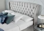 Newton Grey Velvet 4 Drawer Storage Bed - Image 4