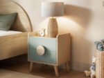 Noah 2 Drawer Bedside Table &