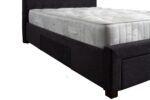Artisan Fabric 4 Drawer Storage Bed Dark Grey 3060 - Image 3