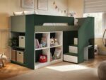 Quinn Staircase Mid Sleeper Bed with Storage - Image 3