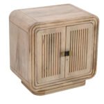 Hudson Carved Mango Wood Mini Sideboard - Image 6