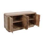 Hudson Carved Mango Wood 4 Doors Large Sideboard - Image 4