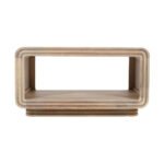 Hudson Carved Mango Wood Coffee Table - Image 2