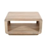 Hudson Carved Mango Wood Coffee Table - Image 3
