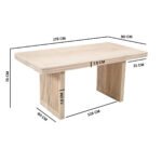 Hudson Carved Mango Wood Dining Table - Image 7