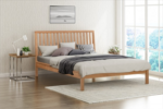 Flintshire Furniture Rowley Solid Smoked Oak Bed - Image 3