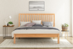 Flintshire Furniture Rowley Solid Smoked Oak Bed
