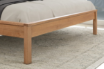 Flintshire Furniture Rowley Solid Smoked Oak Bed - Image 4