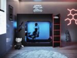 Shuttle Gaming High Sleeper Black - Image 2