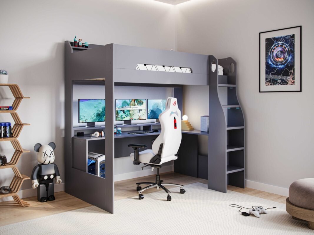 Skyhigh Gaming High Sleeper Anthracite