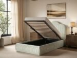 Skylynn Cloud Ottoman Bed Brown - Image 8