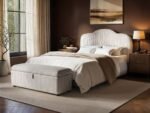 Skylynn Cloud Ottoman Bed Brown - Image 9