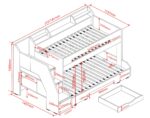 Slick Staircase Triple Bunk Bed - Image 2