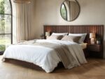 Taylor Hotel Ottoman Bed with Side Tables Walnut