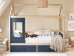 Ted Play House Wooden Bed with Storage