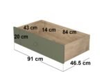 Ted Play House Wooden Bed with Storage - Image 2