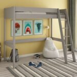 Tera Solid Wood High Sleeper Bed