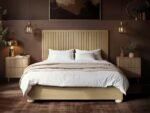 Theo Ribbed Ottoman Bed Light Wood - Image 5