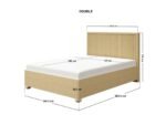 Theo Ribbed Ottoman Bed Light Wood - Image 8