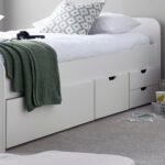 Trend White Wooden 4 Drawer Storage Bed - Image 4