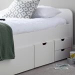 Trend White Wooden 4 Drawer Storage Bed - Image 6