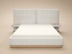 Vera Hotel Bed with Bedside Tables Cream - Image 6