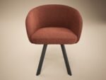 Vito Brown Dining Chair Set of 2 - Image 4