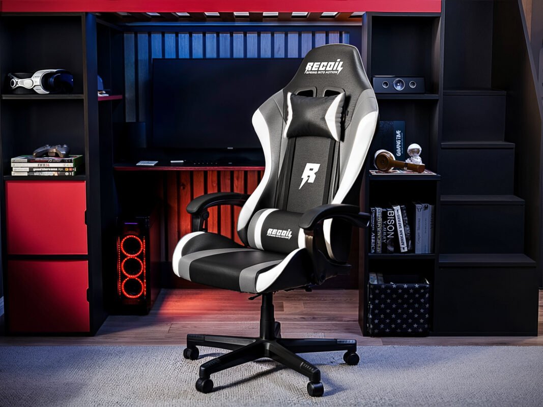 Vortex Gaming Chair PU Leather Black & Red