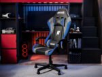 Vortex Gaming Chair PU Leather Black & Red - Image 3