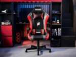 Vortex Gaming Chair PU Leather Black & Red - Image 7