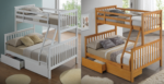 Artisan Three Sleeper Wooden Bed Frame