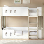 Willow Low Bunk Bed White & Oak