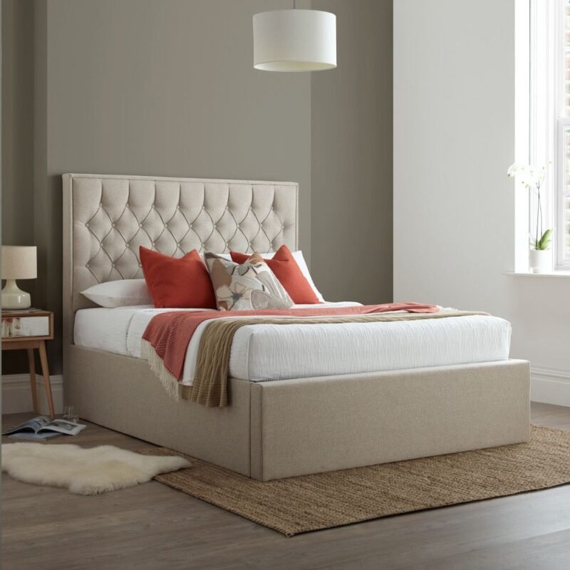 Wilson Fabric Ottoman Bed