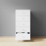 Wizard Chest of 5 DrawersGrey