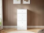 Wizard Chest of 5 Drawers White - Image 2