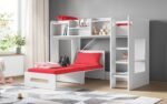 Wizard Junior Mid High Sleeper With Pull Out Futon - Image 3