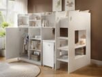 Wizard Junior Mid High Sleeper Workstation - Image 2