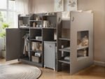 Wizard Junior Mid High Sleeper Workstation - Image 3