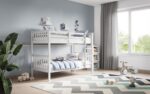Zoom Small Single Detachable Bunk Bed White - Image 2