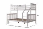 Zoom Wooden Triple Bunk Bed - Image 2
