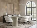 Zoya Sintered Stone Rectangular Dining Table - Image 2