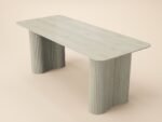 Zoya Sintered Stone Rectangular Dining Table - Image 5