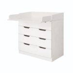 Baby 4 Drawer Changing Unit with Changing Board - Image 3