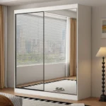 Petworth Full Mirror Sliding Wardrobe - Image 12