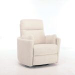 1 Seater Electric Recliner Chair - Beige - Image 3