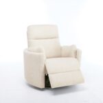 1 Seater Electric Recliner Chair - Beige - Image 4