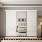Dartmouth Gloss White Sliding Wardrobe - Image 16