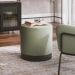 Lara Vintage Pink & Gold Dining Chairs - Image 9
