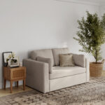 Newport Light Grey 2 Seater Sofa